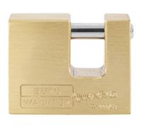 Burg Wächter Cadenas 28591 - 50 mm, laiton, fermeture différente, serrure à clé