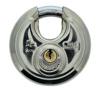 Burg Wächter – Cadenas cylindrique 21 70 SB – en acier inoxydable 70 mm – 2 clés