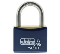 Burg Wächter 35461 Cadenas 30.00 mm fermeture différente bleu avec serrure à clé