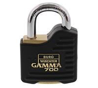 BURG-WÄCHTER, Cadenas, Anse de 9 mm de diamètre, Ultra-dur, Protection contre l'ouverture par coupe-boulons et perçage, 2 Clés, Gamma 700 55 SB