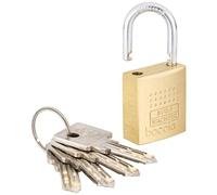 Burg Wächter Cadenas à cylindre Boccia 450 30 4 SB – anse 8 mm, 6 clés