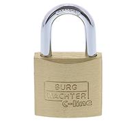 BURG-WÄCHTER, Cadenas Standard à Cylindre, Lot de 3 Cadenas, 14,3 x 16 cm Ø 5 (Import Allemagne), 22230