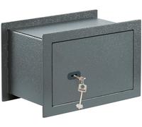 Burgwächter Coffre-fort mural avec offre-fort encastrable Pure Safe PSW 120 K - mini coffre-fort pour fixation murale, acier anthracite