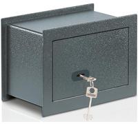 Burg-Wächter - Coffre-fort mural avec clé - 4,6 l - 7,2 kg - Pure-Safe PSW 110 K - Anthracite - Extérieur : 201 x 305 x 148 cm (H x l x P)