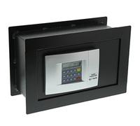 BURG-WÄCHTER Coffre-fort mural avec serrure à code électronique, Point-Safe, Encastrable, pour montage mural, 4,5 l, 9,4 kg, PW 2 E, Noir