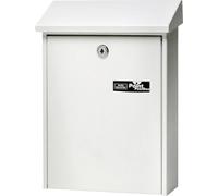 Burg Wächter DAILY 5861 W Boîte aux lettres Tôle d'acier blanc avec serrure à clé