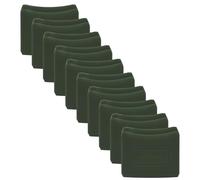 BURG-WÄCHTER Lock Cover LC 40 Lot de 10 housses de protection en plastique pour cadenas Magno et Alutitan - Protection de surface et marquage coloré - Vert foncé