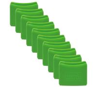 BURG-WÄCHTER Lock Cover LC 40 Lot de 10 housses de protection en plastique pour cadenas Magno et Alutitan - Protection de surface et marquage coloré - Vert