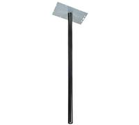 BURG-WÄCHTER, Pied pour Boîte aux Lettres, 115 cm de Long, Acier Galvanisé, Noir