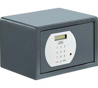BURG-WÄCHTER PS 110 E KA 3, Coffre-fort à poser, Gris, Blanc, Électronique, Clé, 6,7 l, Acier, Sol/mur