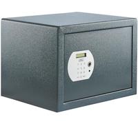 Burg-Wächter Pure-Safe PS 130 E FP Coffre-fort avec serrure à combinaison électronique et empreinte digitale, avec étagère, fixation murale et au sol, 40,3 l, 19,2 kg, anthracite