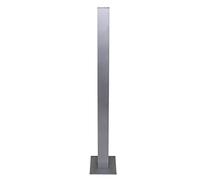 BURG-WÄCHTER, Support de Boîte aux Lettres pour Boîtes aux Lettres MALMÖ, BREMEN et KIEL, Aluminium, Europa, Argenté