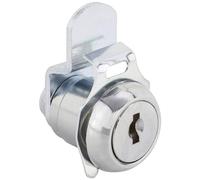 BURG-WÄCHTER, ZBK 74 SB - Cylindre de Rechange de Serrure pour Boîtes aux Lettres pour épaisseur de 1 à 2 mm, 1 Pièce, Chromé