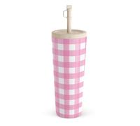 BURGA Gobelet de Voyage 700 ml avec Couvercle - Gobelet Isotherme en Acier Inoxydable, garde les boissons chaudes 6 h et froides 24 h, couvercle à paille étanche