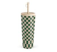 BURGA Gobelet de Voyage 700 ml avec Couvercle - Gobelet Isotherme en Acier Inoxydable, garde les boissons chaudes 6 h et froides 24 h, couvercle à paille étanche