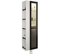 Burgbad armoire haute HSKG050LF3193 176x32x50cm, gauche, Blanc Brillant