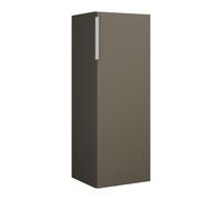 burgbad Eqio Armoire mi-haute 1 porte, charnières à droite, 960x350x320mm, UH3525RF2010G0146, Couleur: Gris brillant / Gris brillant, poignée chromée G0146