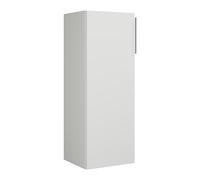 burgbad Eqio Armoire mi-haute 1 porte, charnières à gauche, 960x350x320mm, UH3525LF2009G0146, Couleur: Blanc brillant / Blanc brillant, poignée chromée G0146