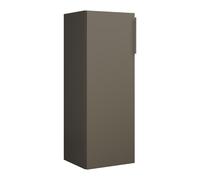 burgbad Eqio Armoire mi-haute 1 porte, charnières à gauche, 960x350x320mm, UH3525LF2010G0146, Couleur: Gris brillant / Gris brillant, poignée chromée G0146
