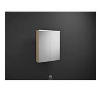 Burgbad Eqio armoire miroir SPGS065F3180 65 x 80 x 17 cm, décor chêne cachemire