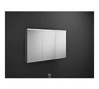 Burgbad Eqio armoire miroir SPGS120LF2010 120 x 80 x 17 cm, gauche, gris brillant