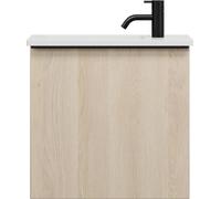 burgbad Eqio lavabo en fonte minérale avec meuble sous-lavabo, 520x310x498mm, SHCI052F3180C0001G0252