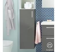 Burgbad Eqio Meuble suspendu, 1 porte, UH3525LF2010P95,