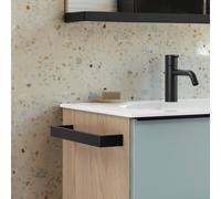 Burgbad Fiumo Barre porte-serviette de toilette, HHAO015,
