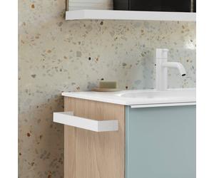 Burgbad Fiumo Barre porte-serviette de toilette, HHAP015,