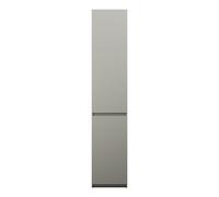 burgbad Lin20 Armoire à pharmacie au sol, 2 tiroirs, 400x345x2000mm, HSPP040F5352, Couleur: Gris basalte mat avec chant laser