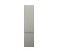 burgbad Lin20 Armoire à pharmacie murale, 2 tiroirs, 400x345x1760mm, HSPO040F5352, Couleur: Gris basalte mat avec chant laser