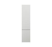 burgbad Lin20 Armoire à pharmacie murale, 2 tiroirs, 400x345x1760mm, HSPO040F5363, Couleur: Blanc brillant
