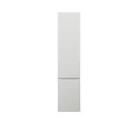 burgbad Lin20 Armoire à pharmacie murale, 2 tiroirs, 400x345x1760mm, HSPO040F5375, Couleur: Blanc mat