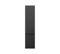 burgbad Lin20 Armoire à pharmacie murale, 2 tiroirs, 400x345x1760mm, HSPO040F5381, Couleur: Gris foncé mat