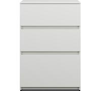 burgbad Lin20 Armoire basse, 3 tiroirs, 600x487x870mm, USIV060F5375