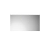 burgbad Lin20 armoire de toilette éclairage LED, 3 portes, porte du milieu butée à droite 1200x700x170mm, SPQK120LF5353, Couleur: Décor chêne Urban