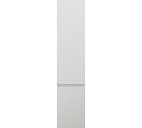 burgbad Lin20 Armoire haute suspendue avec 2 portes, éclairage intérieur LED, tiroirs intérieurs, charnières à droite, 400x345x1760mm, HSPH040RF5363