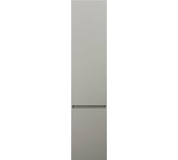 burgbad Lin20 Armoires hautes suspendues avec 2 portes, y compris tablettes angulaires, charnières à gauche, 400x345x1760mm, HSPE040LF5352