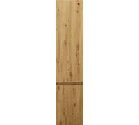 burgbad Lin20 Armoires hautes suspendues avec 2 portes, y compris tablettes angulaires, charnières à gauche, 400x345x1760mm, HSPE040LF5353