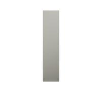 burgbad Lin20 miroir intégral avec porte valise et éclairage LED, charnières à droite, 400x150x1760mm, SPQM040RF5352, Couleur: Gris basalte mat avec chant laser