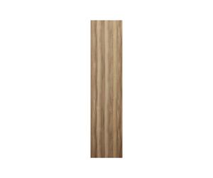 burgbad Lin20 miroir intégral avec porte valise et éclairage LED, charnières à gauche, 400x150x1760mm, SPQM040LF5357, Couleur: Cendres Dekor Cappuccino