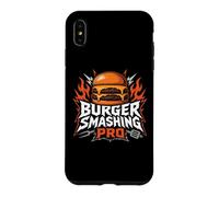 Burger Smashing Pro Smash Burger Grill BBQ Cookout Dad Humour Coque pour iPhone XS Max
