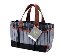 Burgon & Ball Sophie Conran Sac de Rangement pour Outils de Jardin 100% Coton avec 8 Poches, revêtement résistant à l’Eau et Doublure Facile à Nettoyer