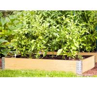 BURI 9x cadres de plateaux 120x80cm cadres de palettes plateaux de jardin empilables