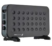 BURI Chauffage par convecteur 2000W Corps de chauffe Ventilateur électrique céramique