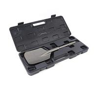 Burin Bêche SDS Max 130 x 400 mm en Acier Forgé, Pelle à Argile Large pour Marteau de Démolition, Idéal pour Creuser Sols Durs, Jardinage et Tranchées