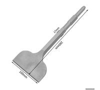 Burin Plat Φ17x100 X 280mm - Idéal Pour Enlever Le Béton Et La Maçonnerie - Sds Hexagol Extra Hardened Tip - Burinage Avec Un Ma
