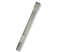Burin plat de 35 x 400 mm, avec embout hexagonal de 28 mm, pour marteau-piqueur