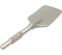 Burin pour marteau de démolition/marteau pneumatique - 65A - Acier chromé 40Cr - Tige hexagonale - Pour béton/argile - Argent