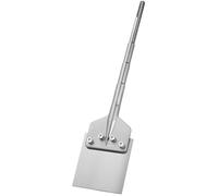 Burin SDS Max - Grattoir pour sols, 63 x 15 cm - Burin plat pour marteau-piqueur - Acier allié 40Cr - Pour enlever des carreaux, du stratifié et du mortier